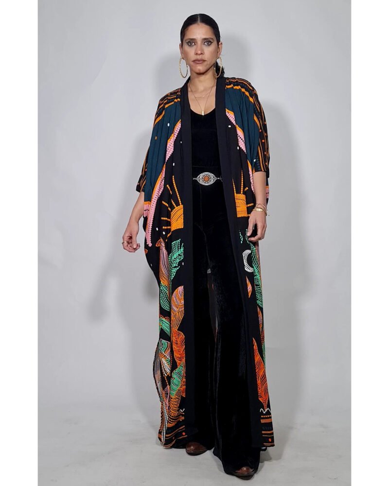 KIMONO FÊNIX LONGO AURORA - Imagem 4