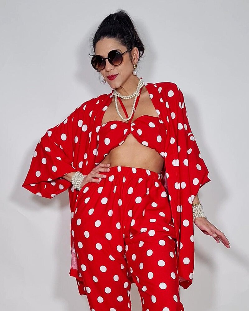 KIMONO TULIPA PIN UP - Imagem 3