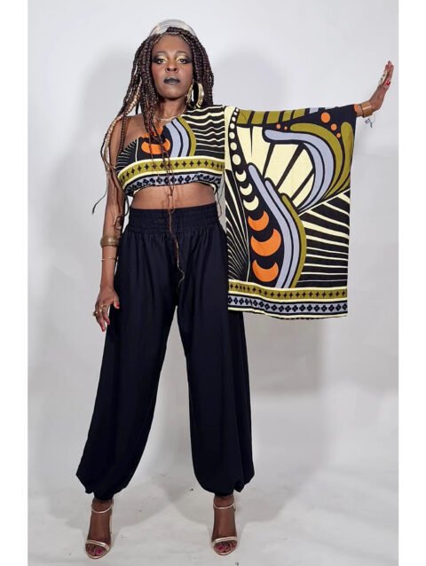 CALÇA ALLADIN PRETA