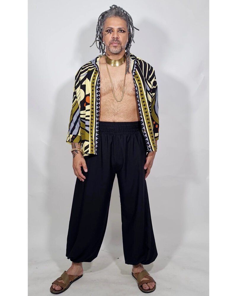 CALÇA ALLADIN PRETA - Imagem 2