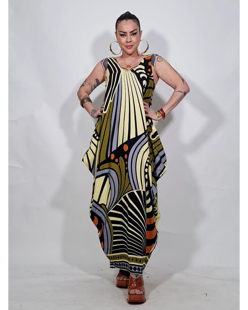 VESTIDO NEFERTITI EGITO - Imagem 7