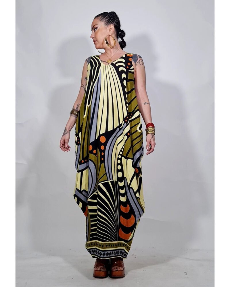 VESTIDO NEFERTITI EGITO - Imagem 8