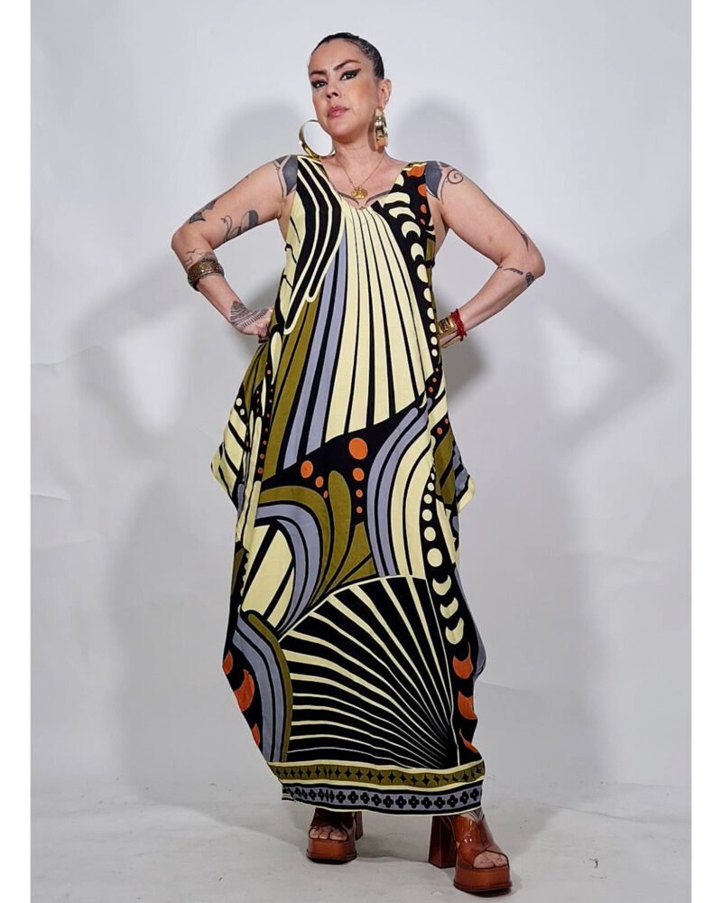 VESTIDO NEFERTITI EGITO - Imagem 4