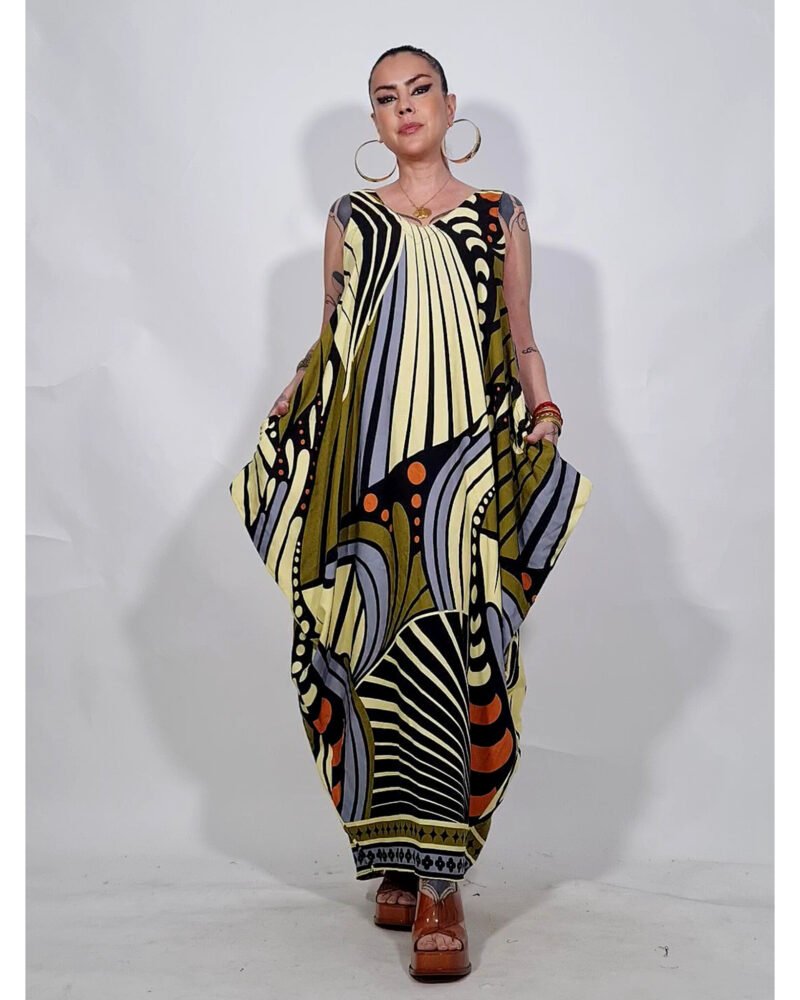 VESTIDO NEFERTITI EGITO - Imagem 2