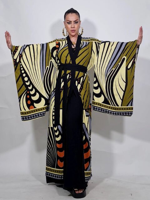 KIMONO TOSHIKO LONGO EGITO