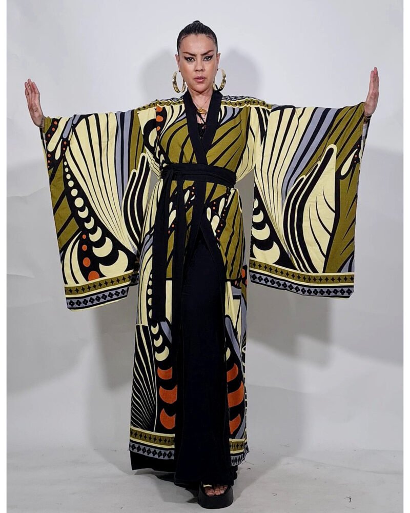 KIMONO TOSHIKO LONGO EGITO