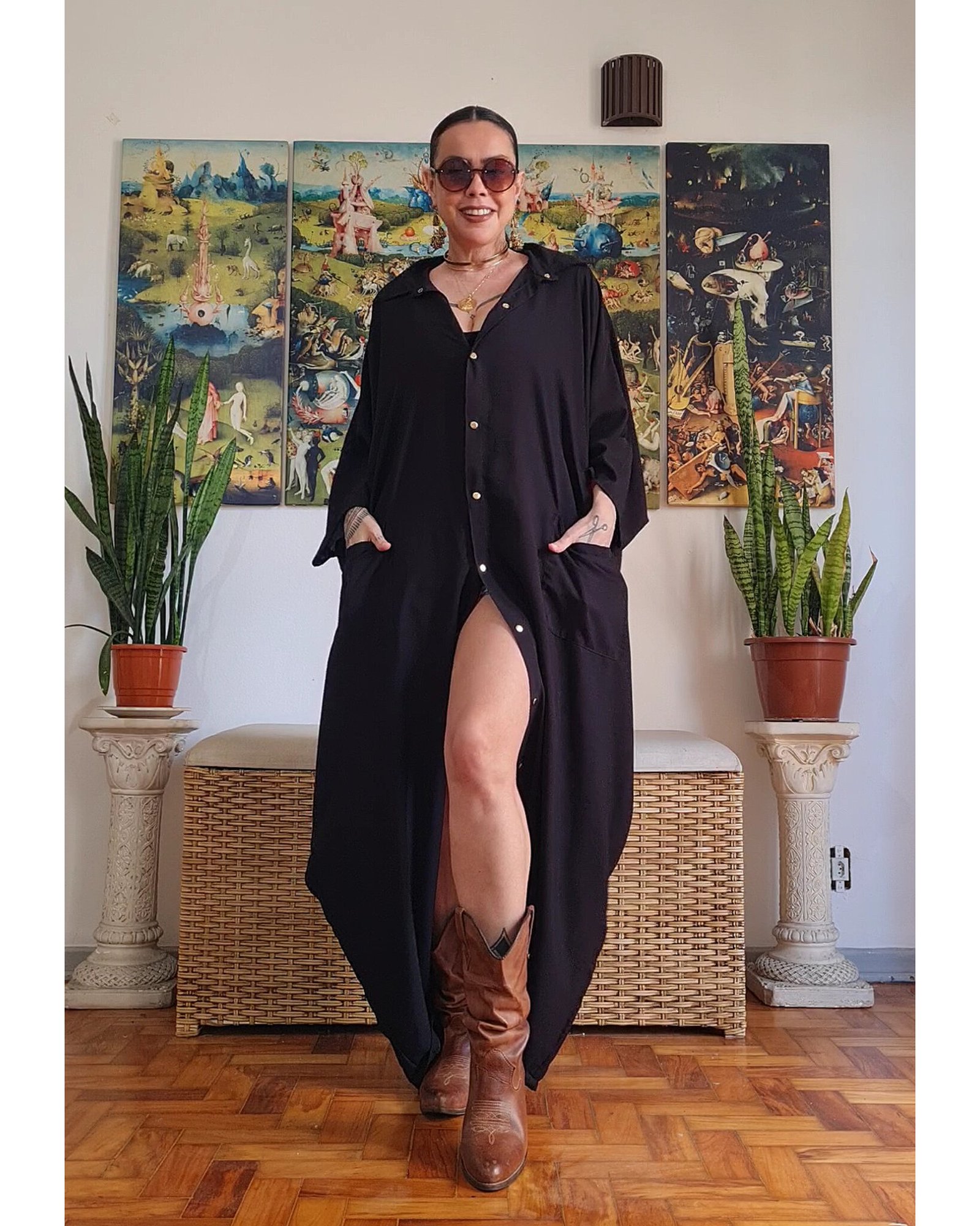 KAFTAN ISIS PRETO - Imagem 5