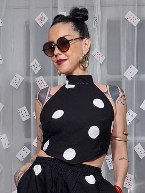 TOP FRENTE ÚNICA BOLAS