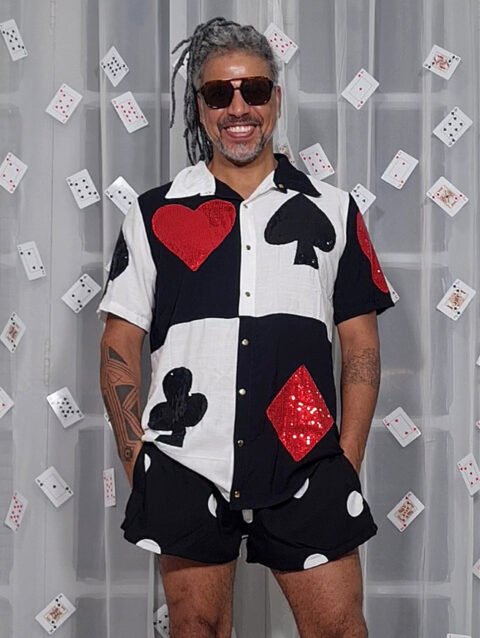 CAMISA MARIA JOÃO MANGA CURTA CORINGANDO