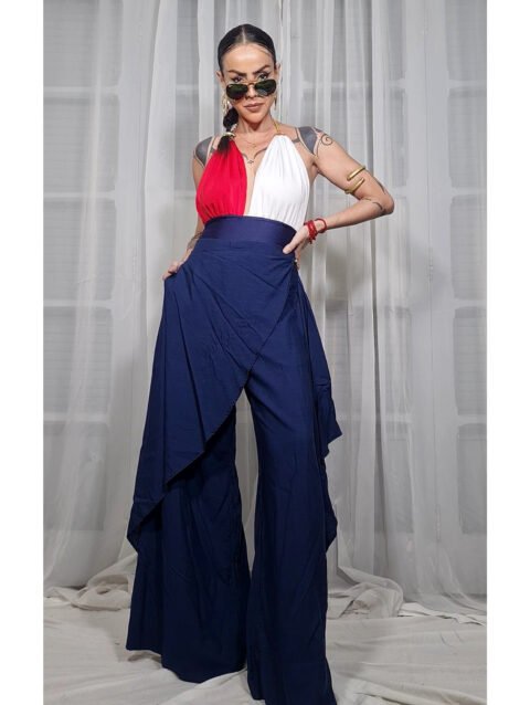 CALÇA TROFFEA AZUL MARINHO