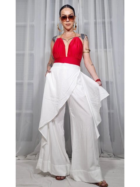 CALÇA TROFFEA OFF WHITE