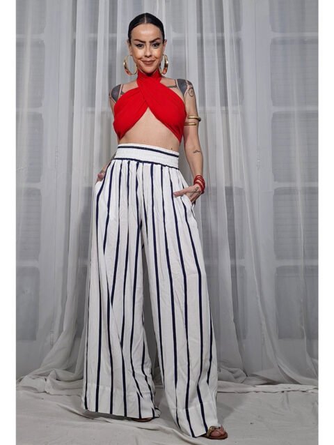 PANTALONA LISTRADA ALTO MAR