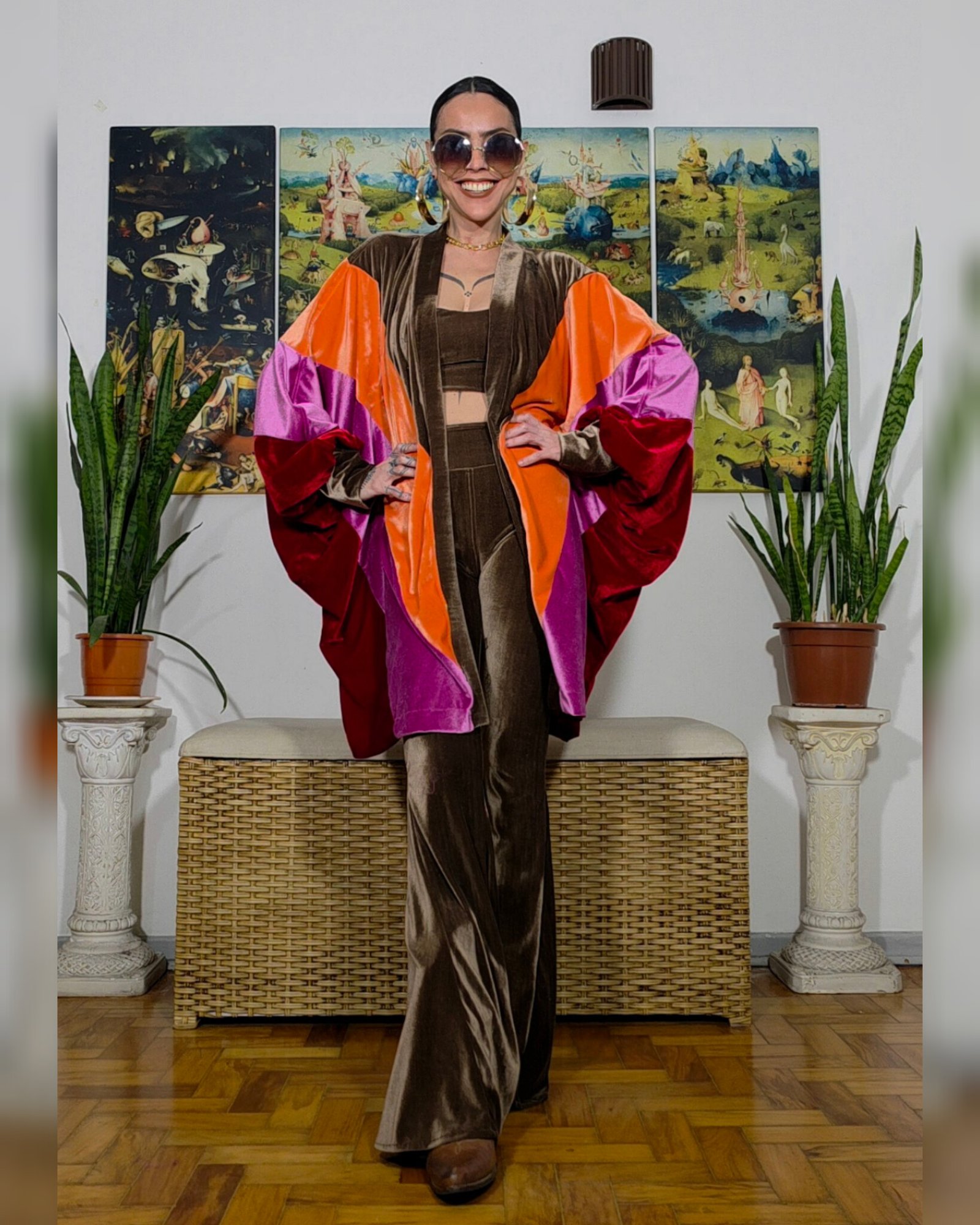 KIMONO WOODSTOCK VELUDO - Imagem 3