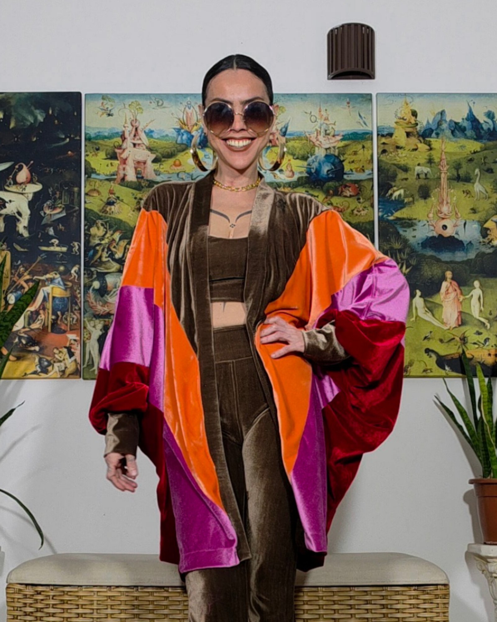 KIMONO WOODSTOCK VELUDO - Imagem 5