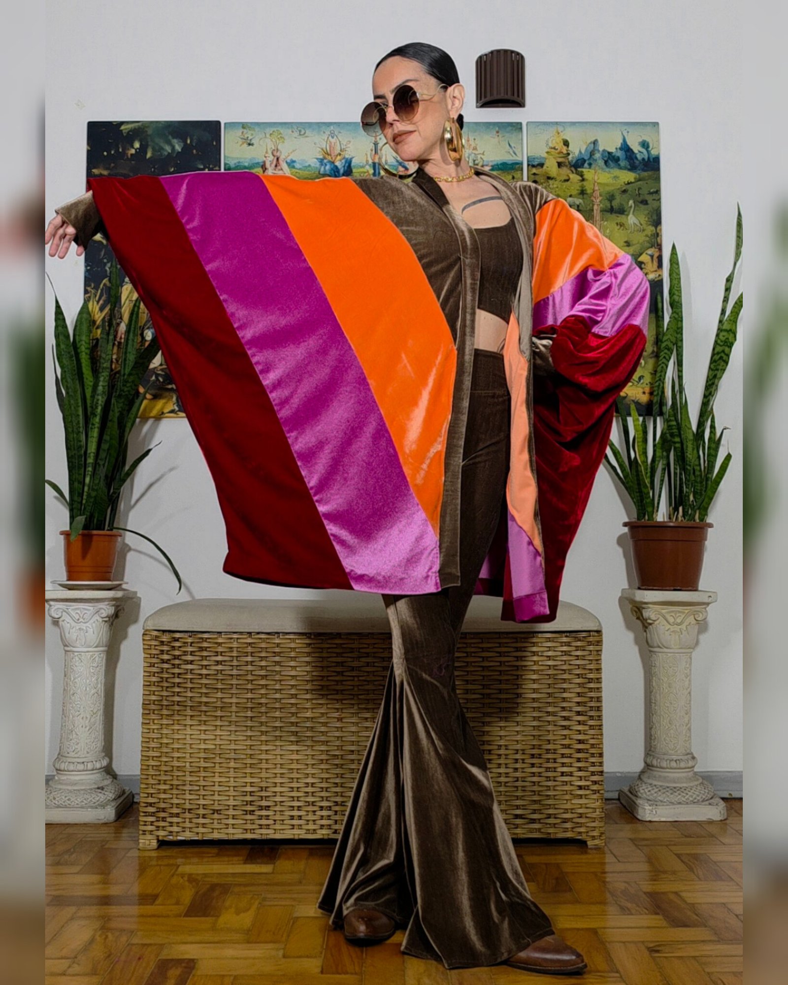 KIMONO WOODSTOCK VELUDO - Imagem 7